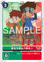 泉光子郎＆八神太一