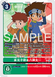 泉光子郎＆八神太一