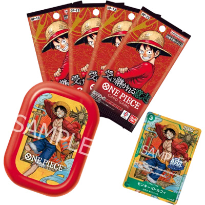 ONE PIECE CARD GAME Mini-tin Pack Set VOL.3（Asia,ルフィ,a）