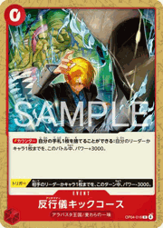 反行儀キックコース