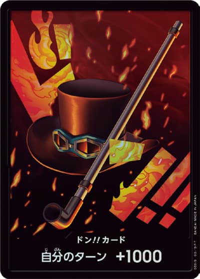 ドン!!カード（サボ）（P / ONE PIECE CARD THE BEST ドンカード）