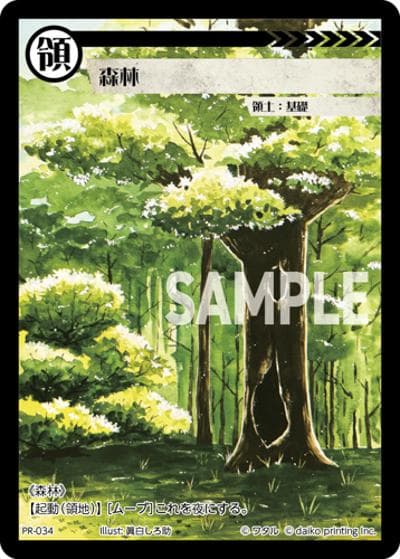 森林（PR / クラウドファンディング返礼品PRカードパック）