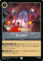 カジノのドア
