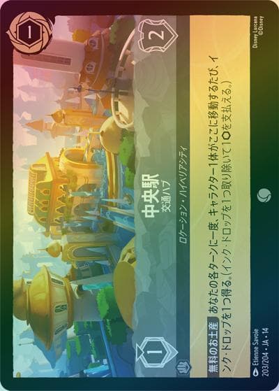 中央駅/交通ハブ（DLCS14 203/204 コモン ホイル / ハイペリアシティ）