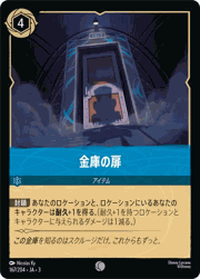 金庫の扉