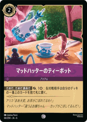 マッドハッターのティーポット