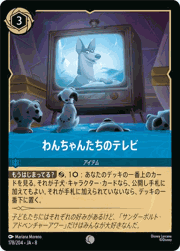 わんちゃんたちのテレビ