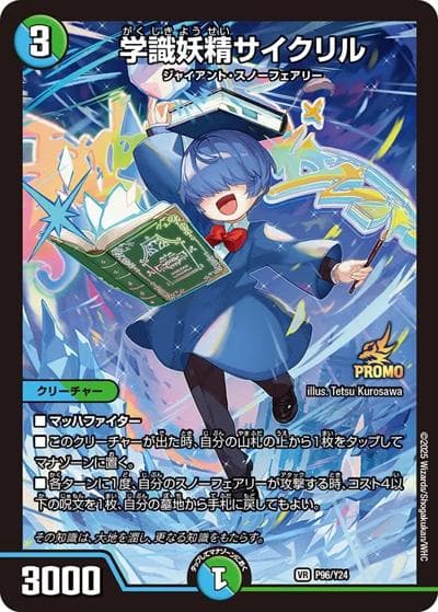 学識妖精サイクリル（Y24 P96/Y24 VR / DM25-RP4 1BOX サンキューパック / 王道W）