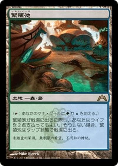 繁殖池/Breeding Pool（GTC 240/249 レア / ギルド門侵犯）