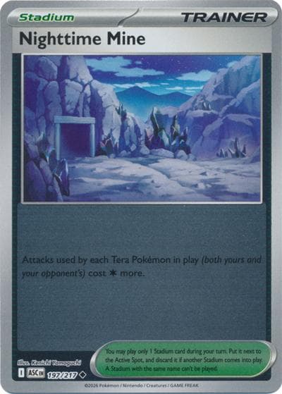 Nighttime Mine（ASC 197/217 Uncommon (Reverse Foil) / Ascended Heroes / Mega）