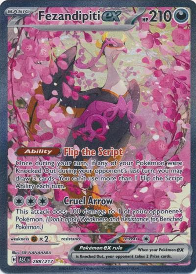 Fezandipiti ex（ASC 288/217 Special Illustration Rare / Ascended Heroes / Mega）