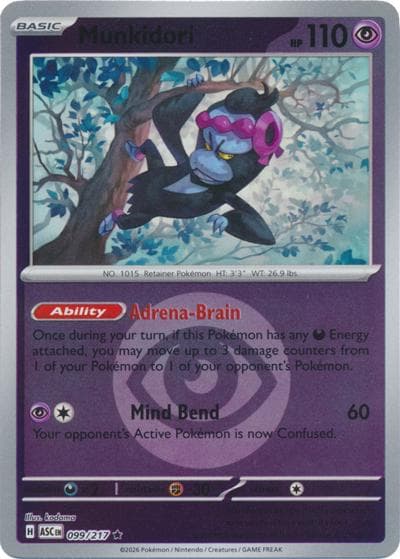 Munkidori（ASC 099/217 Rare (Energy Foil) / Ascended Heroes / Mega）