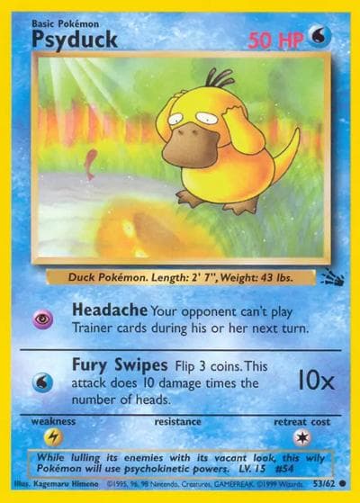 Psyduck（Common / Fossil / Base）
