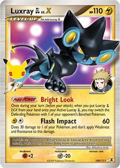 Luxray  LV. X（Reverse Holo / Celebrations: Classic Collection）