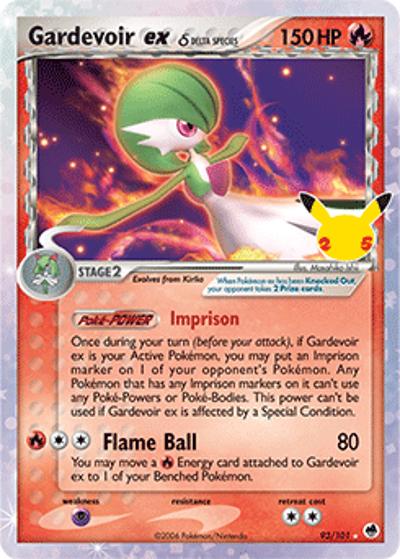 Gardevoir ex（Reverse Holo / Celebrations: Classic Collection）