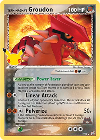 Team Magma's Groudon（Reverse Holo / Celebrations: Classic Collection）