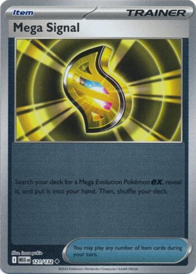 Mega Signal（MEG 121/132 Reverse Holo / Mega Evolution / Mega）