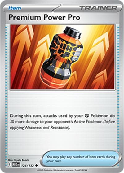 Premium Power Pro（MEG 124/132 Uncommon / Mega Evolution / Mega）