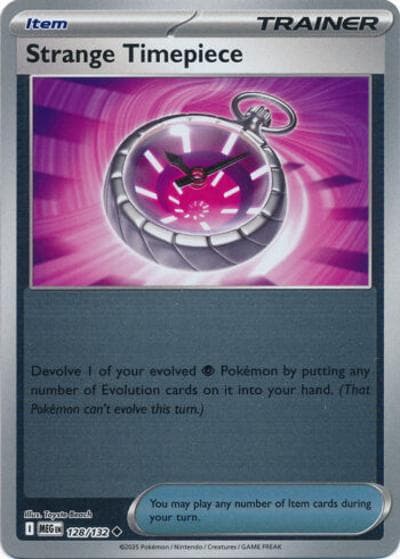 Strange Timepiece（MEG 128/132 Reverse Holo / Mega Evolution / Mega）