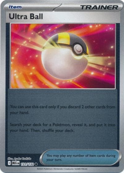 Ultra Ball（MEG 131/132 Reverse Holo / Mega Evolution / Mega）