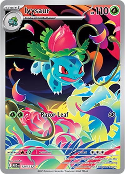 Ivysaur（MEG 134/132 Illustration Rare / Mega Evolution / Mega）