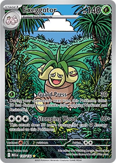 Exeggutor（MEG 135/132 Illustration Rare / Mega Evolution / Mega）