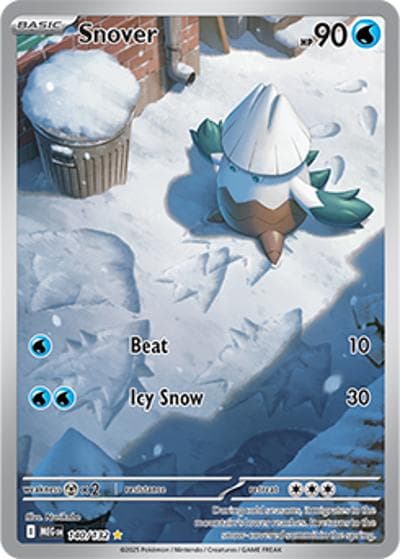 Snover（MEG 140/132 Illustration Rare / Mega Evolution / Mega）