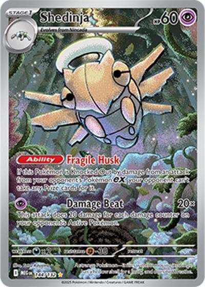 Shedinja（MEG 144/132 Illustration Rare / Mega Evolution / Mega）
