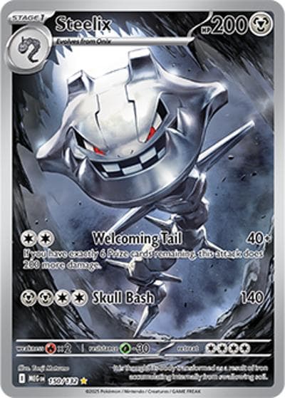 Steelix（MEG 150/132 Illustration Rare / Mega Evolution / Mega）