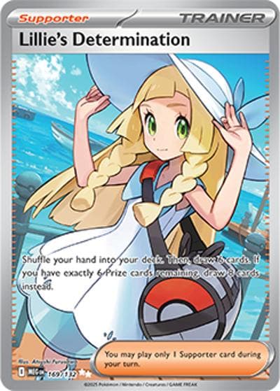Lillie's Determination（MEG 169/132 Ultra Rare / Mega Evolution / Mega）