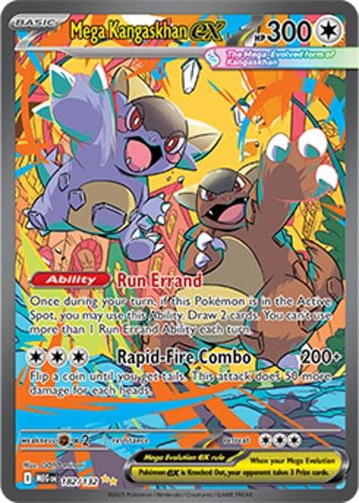 Mega Kangaskhan ex（MEG 182/132 Special Illustration Rare / Mega Evolution / Mega）