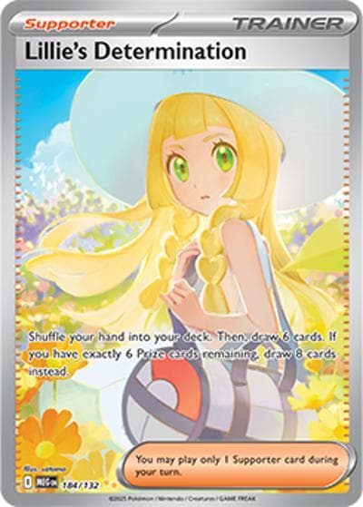 Lillie's Determination（MEG 184/132 Special Illustration Rare / Mega Evolution / Mega）