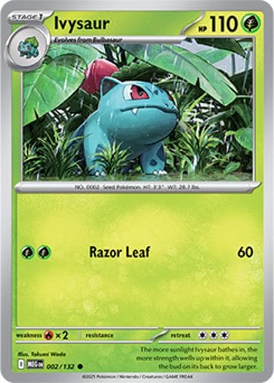 Ivysaur（MEG 002/132 Common / Mega Evolution / Mega）