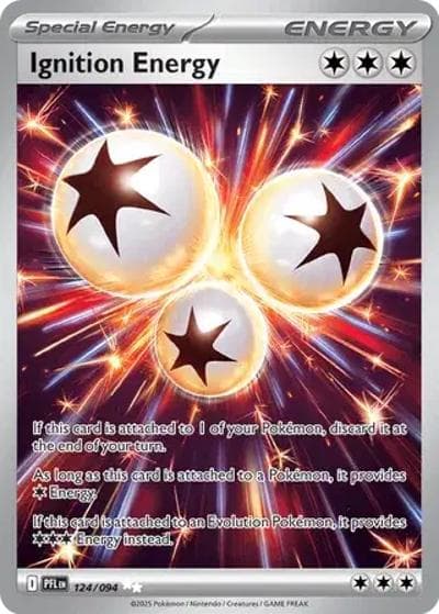 Ignition Energy（PFL 124/094 Ultra Rare / Phantasmal Flames / Mega）