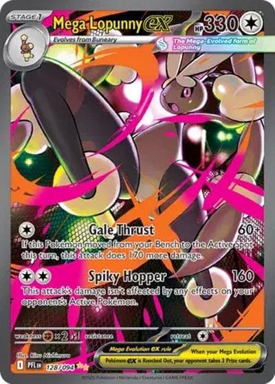 Mega Lopunny ex（PFL 128/094 Special Illustration Rare / Phantasmal Flames / Mega）