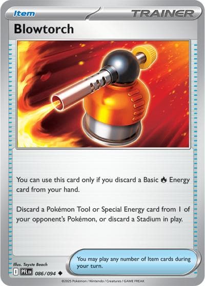 Blowtorch（PFL 086/094 Uncommon / Phantasmal Flames / Mega）