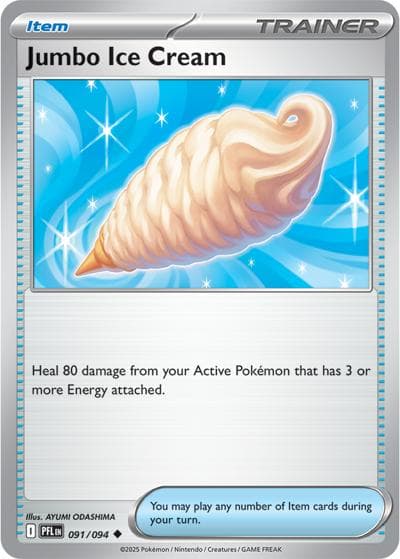 Jumbo Ice Cream（PFL 091/094 Uncommon / Phantasmal Flames / Mega）