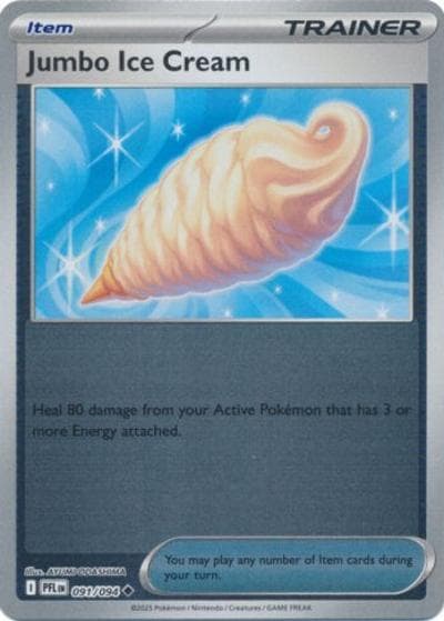 Jumbo Ice Cream（PFL 091/094 Reverse Holo / Phantasmal Flames / Mega）