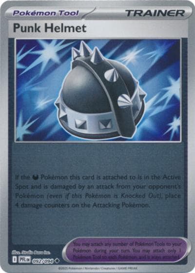 Punk Helmet（PFL 092/094 Reverse Holo / Phantasmal Flames / Mega）