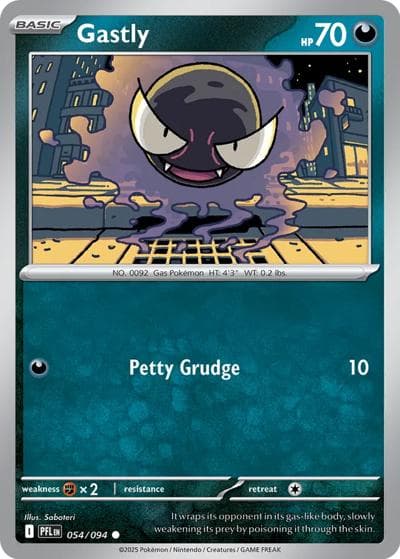 Gastly（PFL 054/094 Common / Mega Battle Deck Mega Gengar ex / Mega）