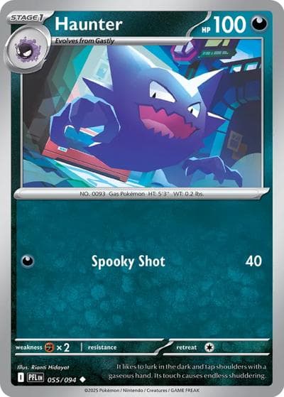 Haunter（PFL 055/094 Uncommon / Mega Battle Deck Mega Gengar ex / Mega）