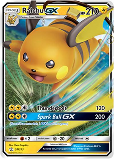 Raichu-GX（Promo / Sun & Moon Promo / Sun & Moon）