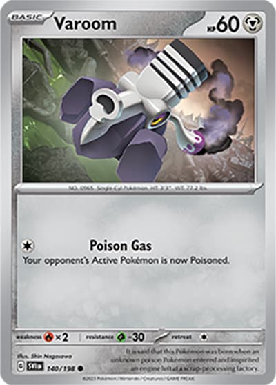 Varoom（SVI 140/198 Common / Scarlet & Violet / Scarlet & Violet）
