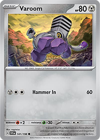 Varoom（SVI 141/198 Common / Scarlet & Violet / Scarlet & Violet）