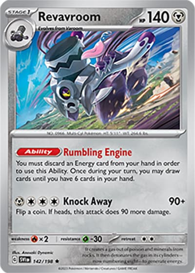 Revavroom（SVI 142/198 Rare / Scarlet & Violet / Scarlet & Violet）