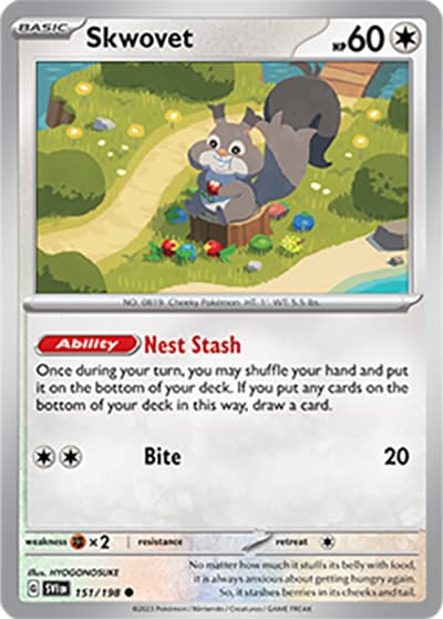 Skwovet（SVI 151/198 Common / Scarlet & Violet / Scarlet & Violet）