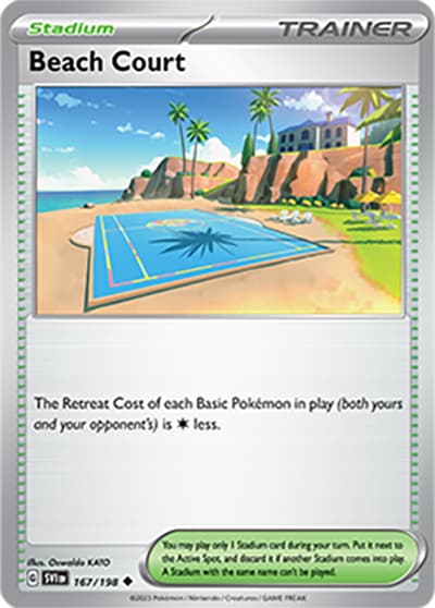 Beach Court（SVI 167/198 Uncommon / Scarlet & Violet / Scarlet & Violet）