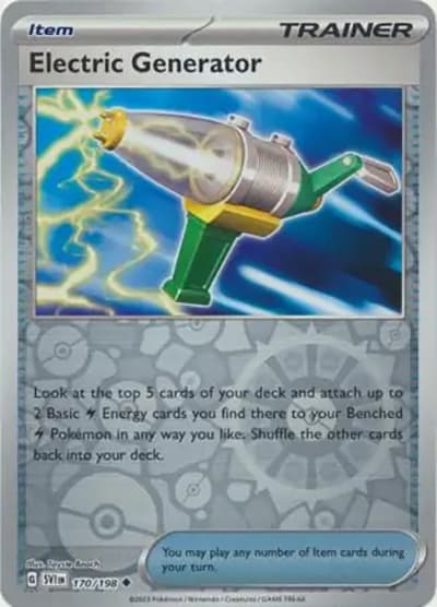 Electric Generator（SVI 170/198 Reverse Holo / Scarlet & Violet / Scarlet & Violet）