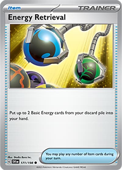 Energy Retrieval（SVI 171/198 Common / Scarlet & Violet / Scarlet & Violet）