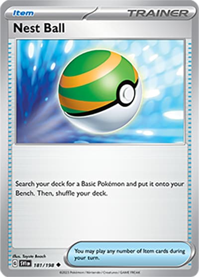 Nest Ball（SVI 181/198 Uncommon / Scarlet & Violet / Scarlet & Violet）